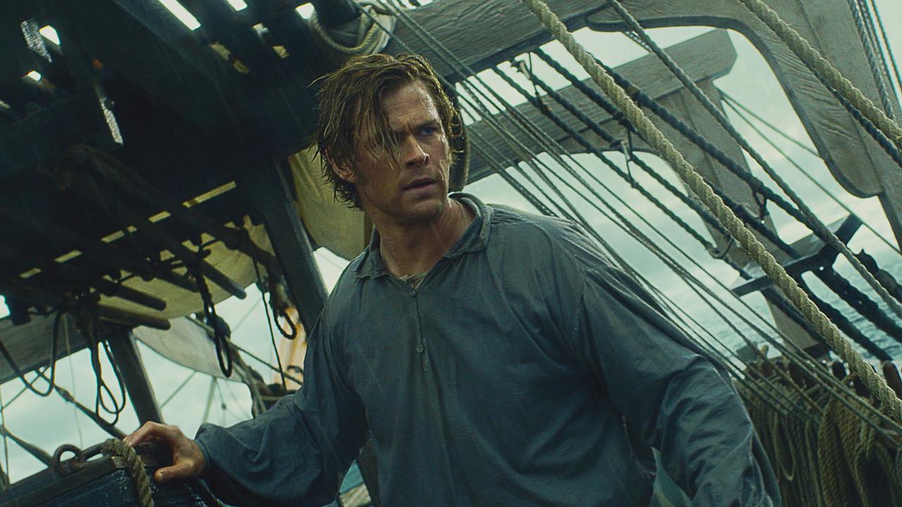 Chris Hemsworth in a scene from the film In the Heart of the Sea. Warner/Roadshow