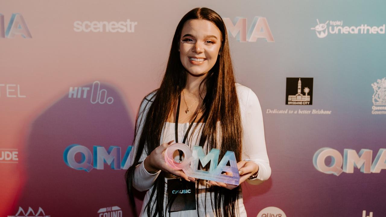 2022 Queensland Music Awards Billy Thorpe Scholarship Winner Cloe Terare.