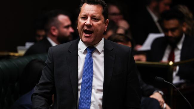 Minister for Planning and Public Spaces Paul Scully during Question Time in the Legislative Assembly at New South Wales Parliament House. Photo: Gaye Gerard