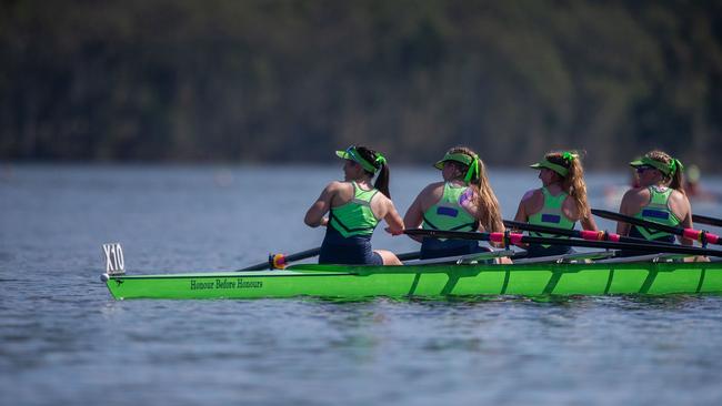 2024 Brisbane Schoolgirl Rowing Association Championship. Photos by Stephen Archer.