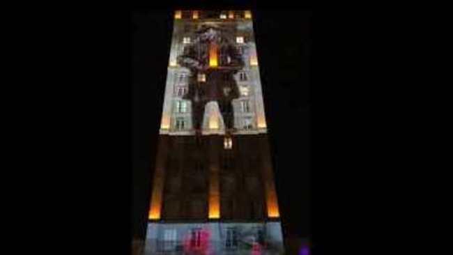 Anzacs Commemorated in Display in French Town of Amiens