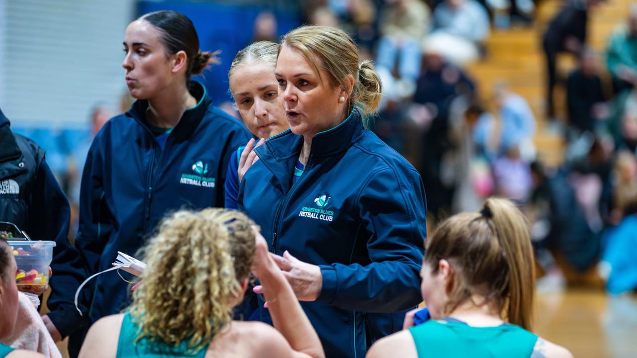 Kingston Blues head coach Tania McNear has lead her side to a 9-3 record so far in 2025. Picture: Linda Higginson.