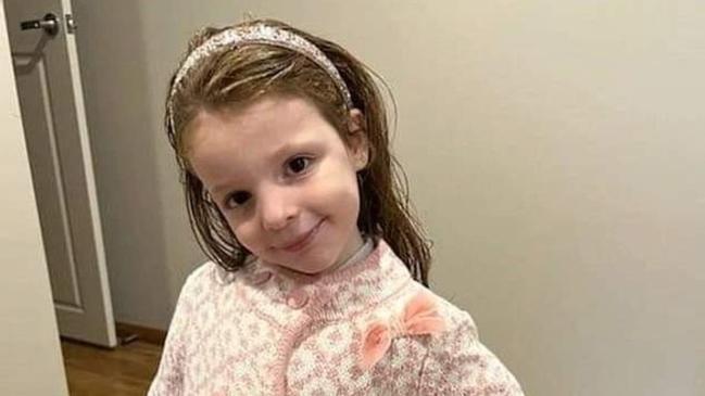 Rozalia Spadafora, 5, died of myocarditis caused by influenza at Canberra Hospital after waiting for hours to get medical assistance. Her family believe their concerns were dismissed by healthcare workers. Picture: Facebook