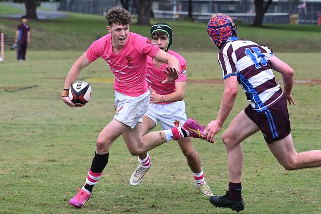 TAS First XV rugby, St Paul's School v John Paul College. Saturday May 10, 2025. Picture, John Gass