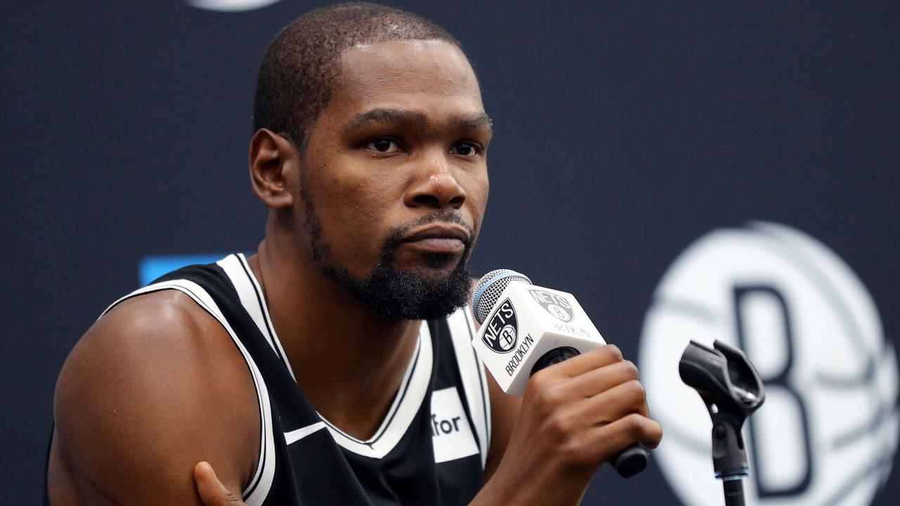 Kevin Durant jumped to the support of his Nets teammate.