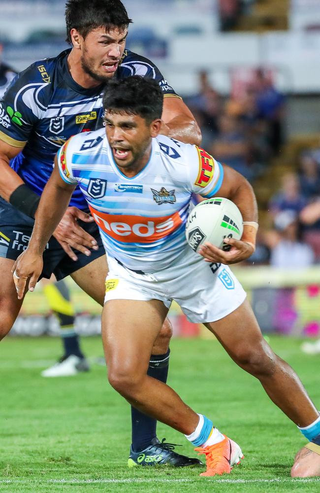 Tyrone Peachey was denied a vital try in the loss. (AAP Image/Michael Chambers) 