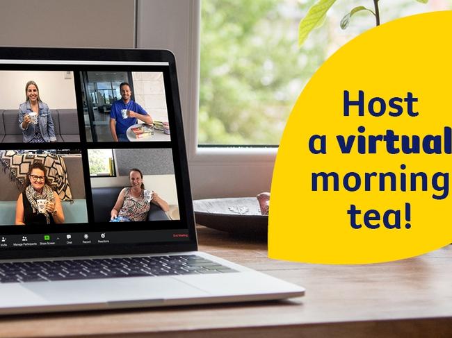 Cancer Council's virtual biggest morning tea.