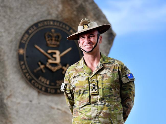 Commander of 3rd Brigade Brigadier Kahlil Fegan, reflects on his 1st year in the position. Picture: Alix Sweeney