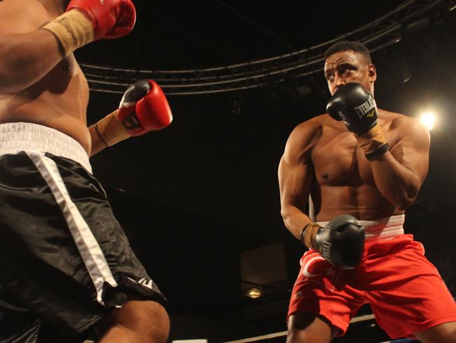 Khalid Baker wants to win a world boxing title. Picture: Supplied