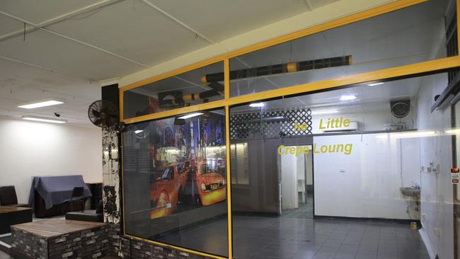 The Little Crepe Lounge was forced to close due to the impact of COVID-19. PHOTO: AAP/ Sarah Marshall