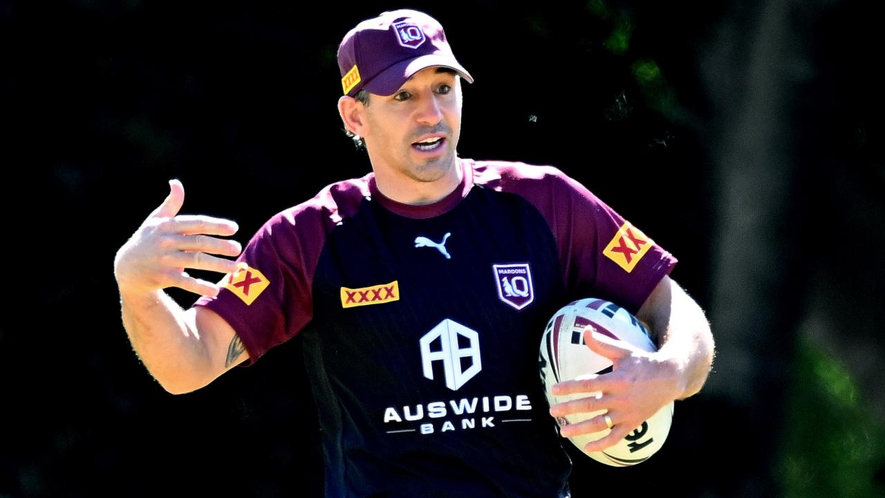 Billy Slater is getting inside Brad Fittler’s head. Picture: Getty Images