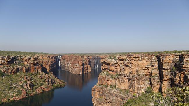 King George Falls in the Kimberley.