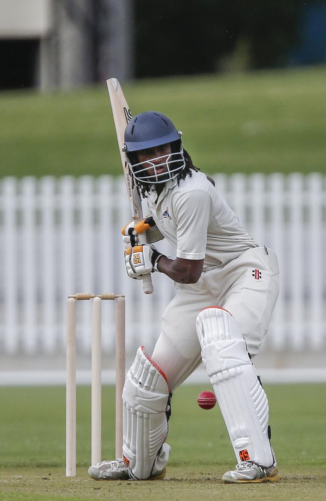 LJ Edwards hit a valuable half-century for Dandenong.