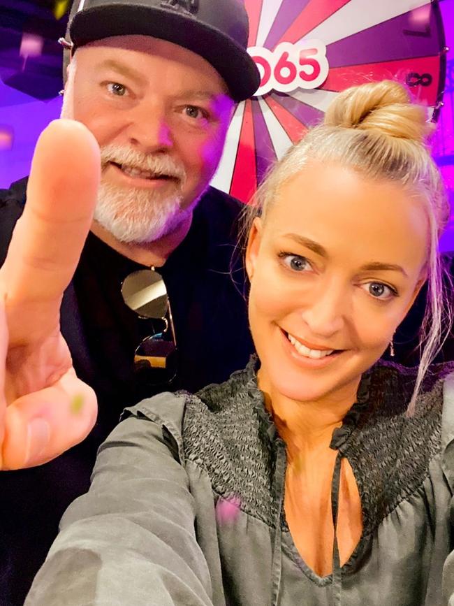 Kyle Sandilands and Jackie O want to dominate Melbourne. Picture: Instagram