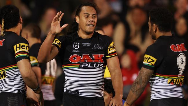 Jarome Luai is among the mass restings at Penrith. Picture: Mark Metcalfe/Getty Images