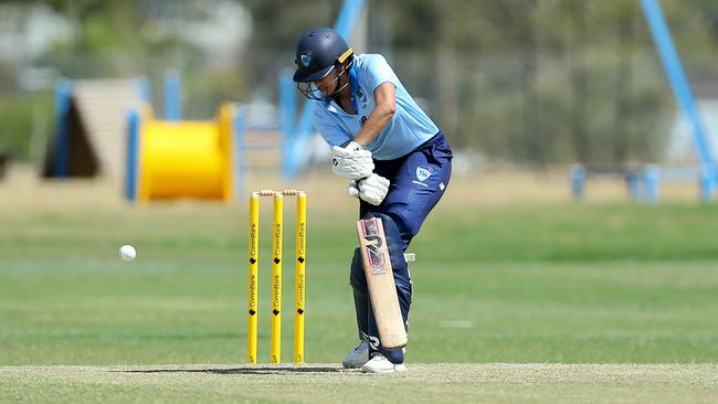 NSW Country took on Queensland during round three of the championships. Picture: David Woodley, Cricket Australia