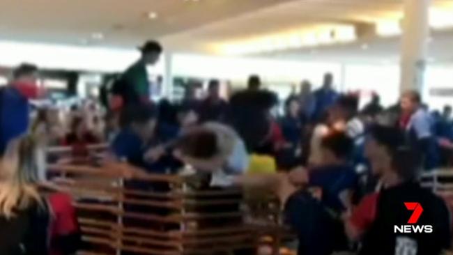 Police are now investigating the fight. Picture: 7NEWS
