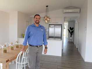 Anthony Wolff of Hotondo Homes Mackay has noticed a spike in first homes buyers since January. Picture: Lee Constable