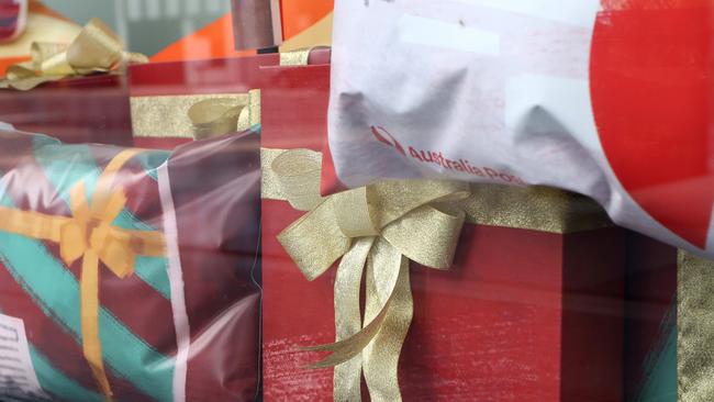 Research shows families are preparing to spend less on Christmas gifts this year. Picture: Kelly Barnes