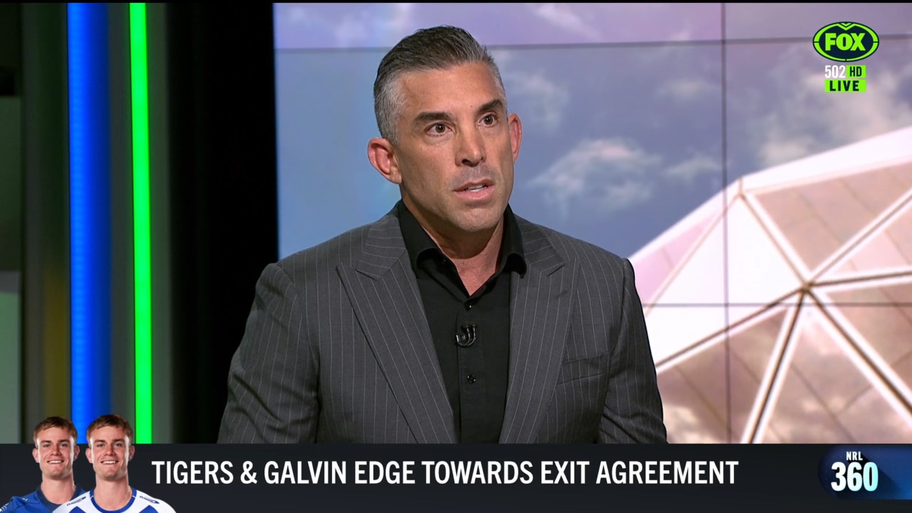 Braith Anasta didn't hide his feelings over the Galvin saga. Photo: Fox Sports