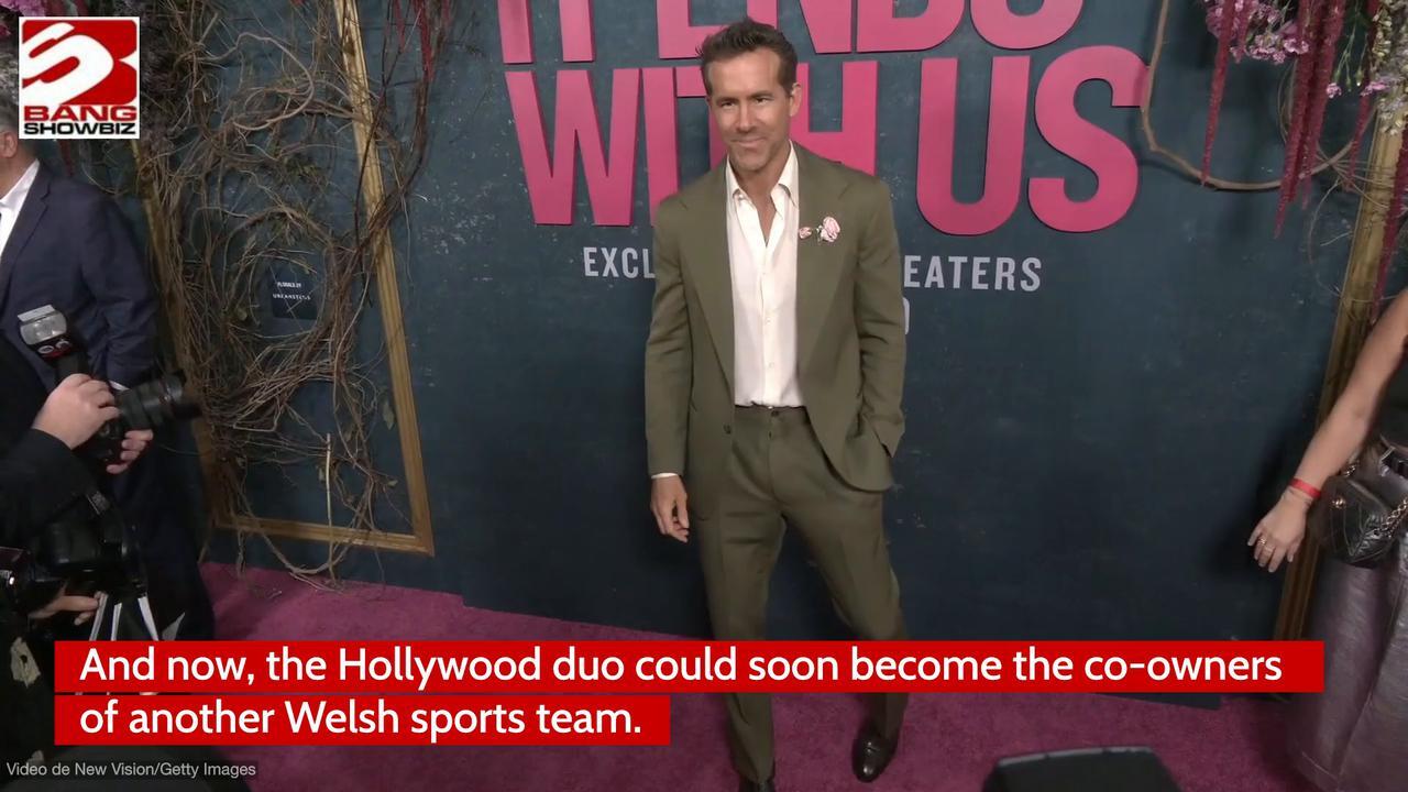 Ryan Reynolds has expressed an interest in buying a Welsh cricket team