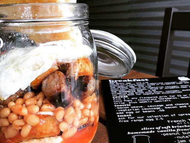 Munchies cafe in Cardiff is serving breakfast in a jar. Picture: Munchies Cardiff/Instagram