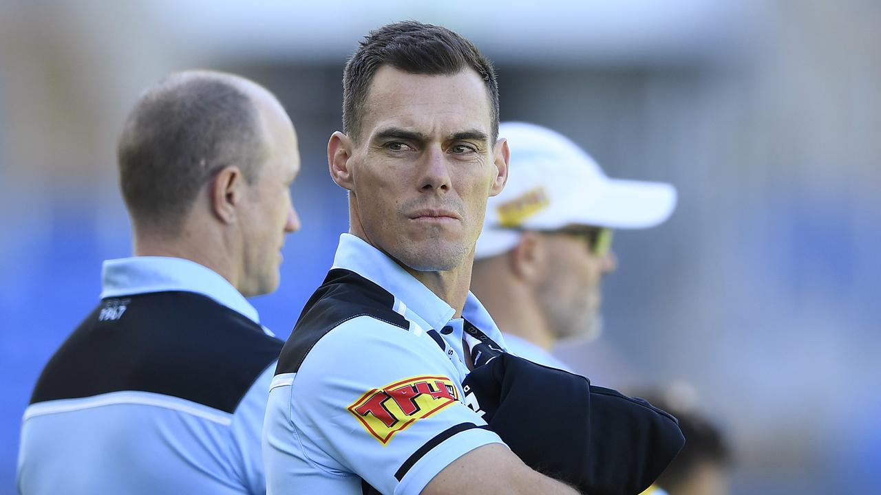 John Morris was sacked by the Sharks earlier this year. Picture: Ian Hitchcock/Getty Images