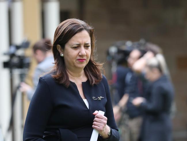 Premier Annastacia Palaszczuk made the right call to close the border again. Pic Annette Dew