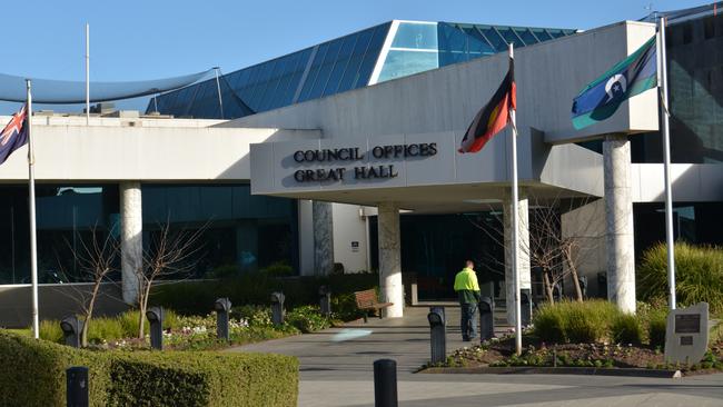 The Whittlesea Council offices in South Morang. Picture: Mark Smith