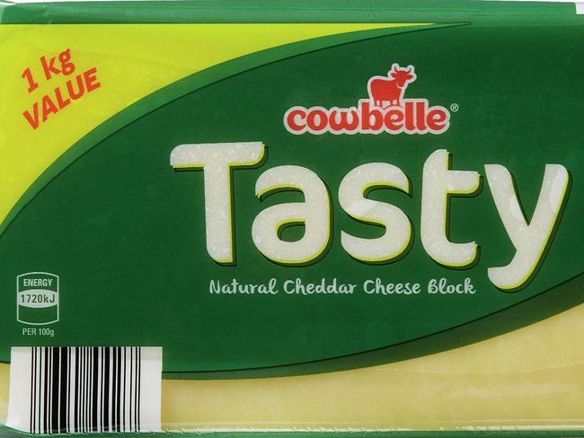 Winning products for ALDI People’s Picks Awards for Australian shoppers' favourite items. Fridge, Dairy and Eggs: Cowbelle Tasty Block Cheese