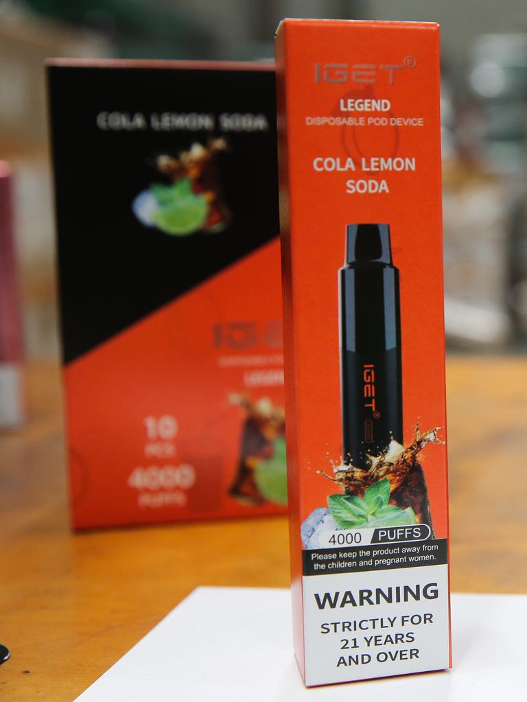 The importation of disposable vapes will be illegal. Picture: NCA Newswire /Gaye Gerard