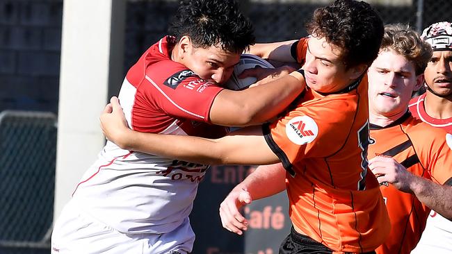 Redcliffe player Tuhirangi Ratana. Picture, John Gass