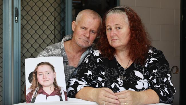 Frank and Eloise Lambourn's son Ben, 15, died after an incident at Woree State High School on March 25. The coroner reported that Ben Lambourn died as a result of complications from his brain tumour. Frank and Eloise Lambourn have requested additional information from the school, which has been declined. Picture: Brendan Radke