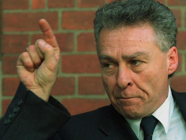 Peter John Allen pictured in 2002 at a press conference.