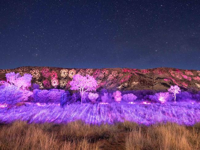 The light show is on until April 16.  Picture: Supplied