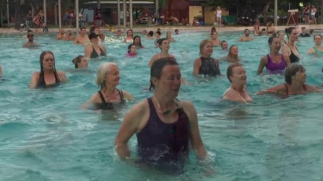 Aqua Zumba at Cairns Lagoon