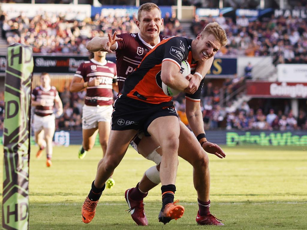 The Tigers are fully focused on finals football but will need to find consistency. Picture: Mark Evans/Getty Images