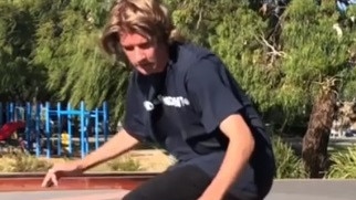 Timothy Hocking, who died in the Tootgarook crash, was a keen skateboarder. 