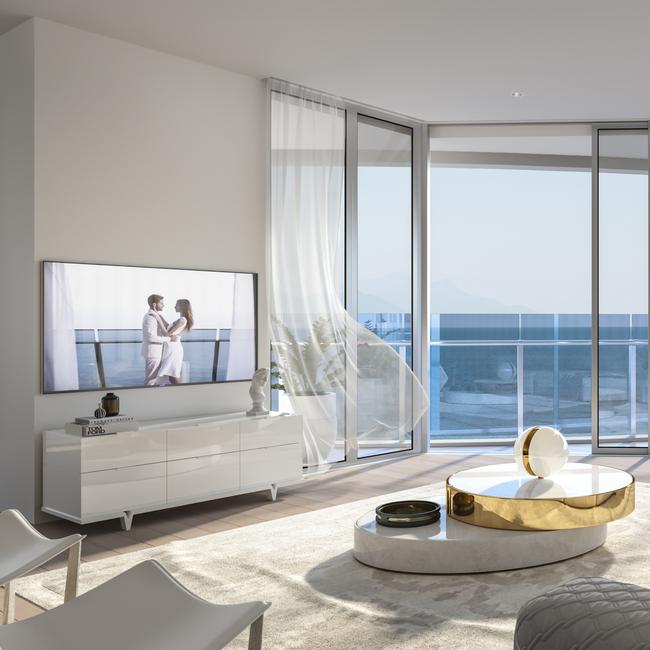 Artist impressions of Forise’s $1.2 billion Spirit tower. Picture: Supplied by Forise