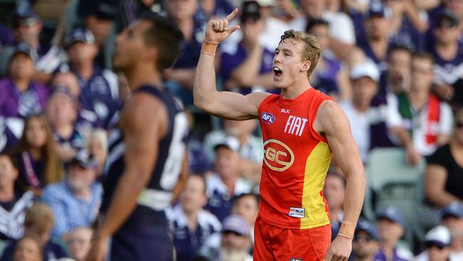 Tom Lynch emerging as Gold Coast’s next captain. Picture: Daniel Wilkins