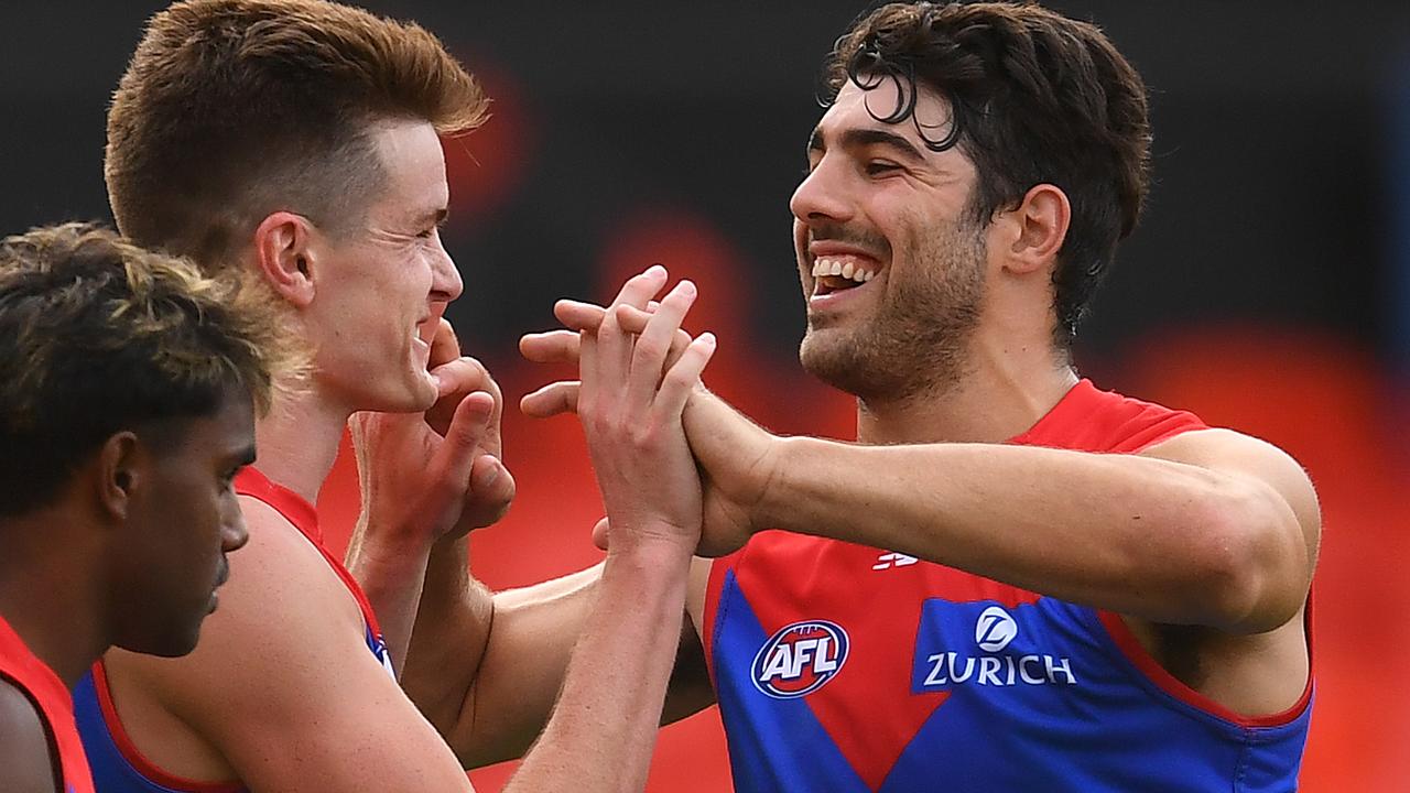 After years of unfulfilled potential, Christian Petracca finally rewarded the Demons’ faith with an incredible 2020 season. Picture: Getty Images