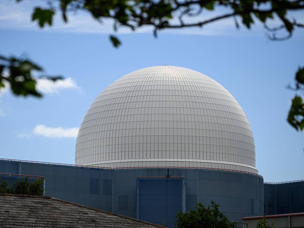 SIZEWELL, UNITED KINGDOM - JUNE 19: A general view of the dome protecting the pressurised water reactor (PWR) at Sizewell B nuclear power station on June 19, 2024 in Sizewell, United Kingdom. The Prime Minister had earlier visited the site during his election campaign tour. The Conservatives have seven firm stronghold constituencies in the county of Suffolk. (Photo by Leon Neal/Getty Images)