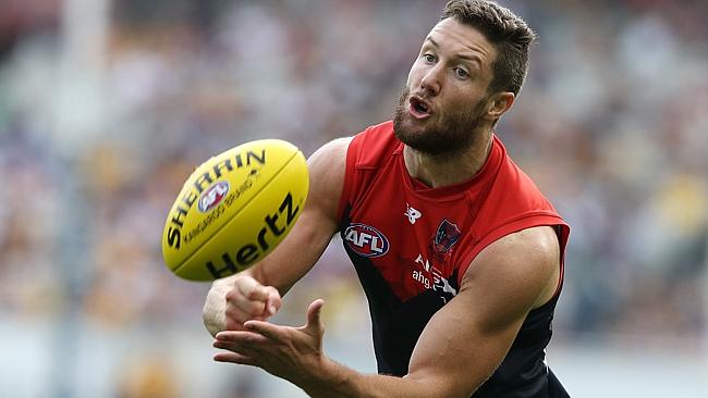 Melbourne defender James Frawley puts price on his head to switch clubs. Picture: Wayne L