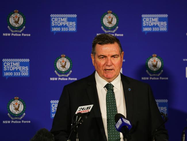 Homicide Squad boss Detective Superintendent Danny Doherty said the crime “outrageous” and occurred in broad daylight. Picture: NCA Newswire / Gaye Gerard