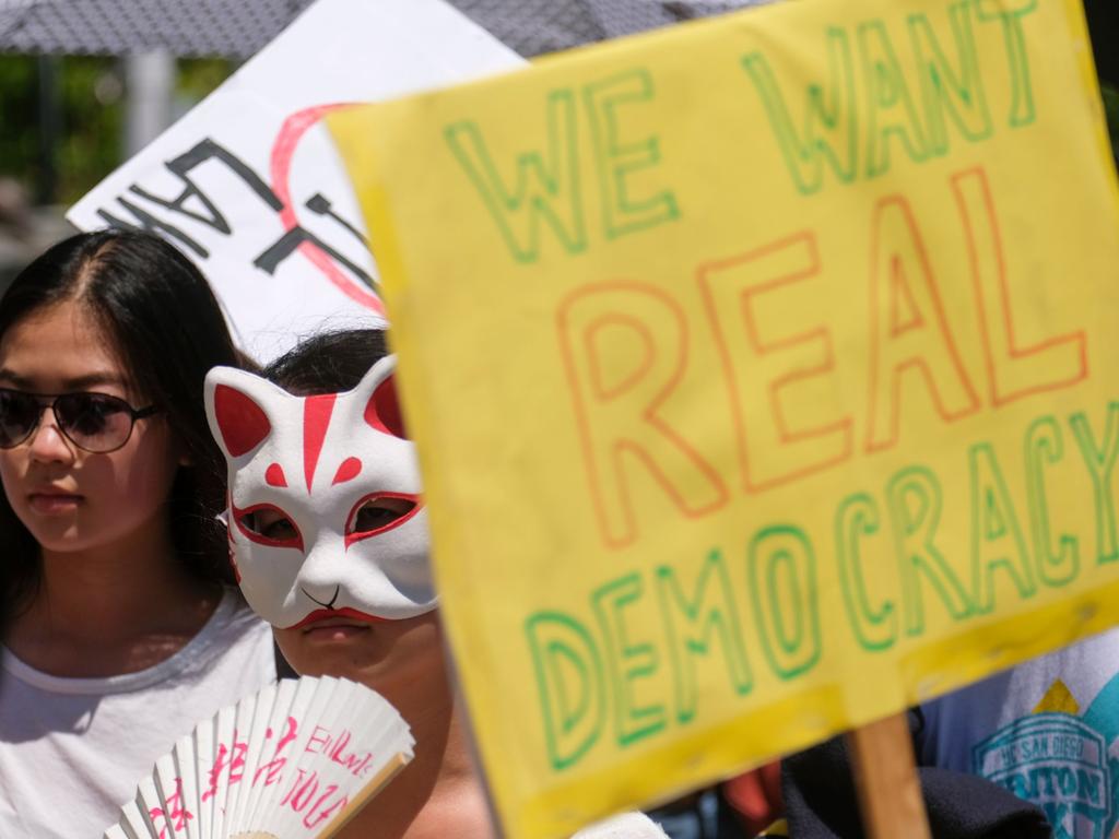 Hong Kong was returned to China from British rule in 1997, after an agreement to guarantee a certain level of freedom and legal autonomy. But China has been gradually pushing the boundaries in the years since. Picture: RINGO CHIU / AFP.