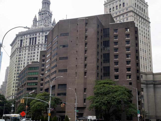 The Metropolitan Correctional Center in New York. Picture: AP