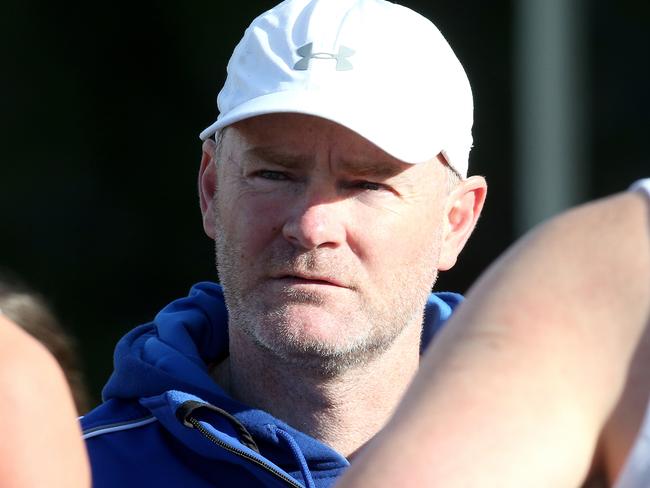 Sunbury Kangaroos coach Anthony Leydin is at his third EDFL club. Picture: Hamish Blair