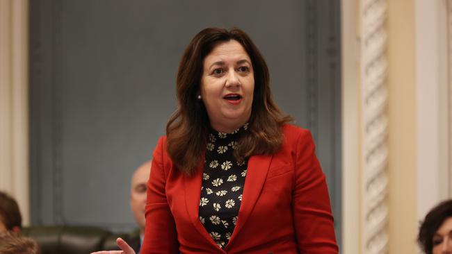 Premier Annastacia Palaszczuk was let off by the CCC after she was found to be in contempt of parliament. Pics Tara Croser.