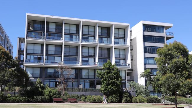 The Otto apartments at Rosebery, at the centre of a Supreme Court case. Picture: Richard Dobson