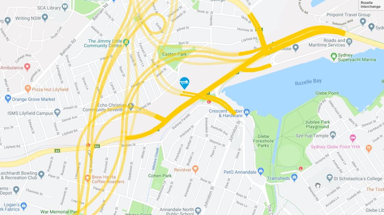 The plan for the next phase of WestConnex that will see an enormous and complicated underground intersection in inner city Rozelle.